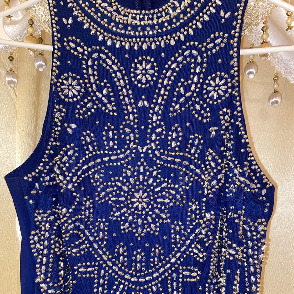 Beaded Long Dress
